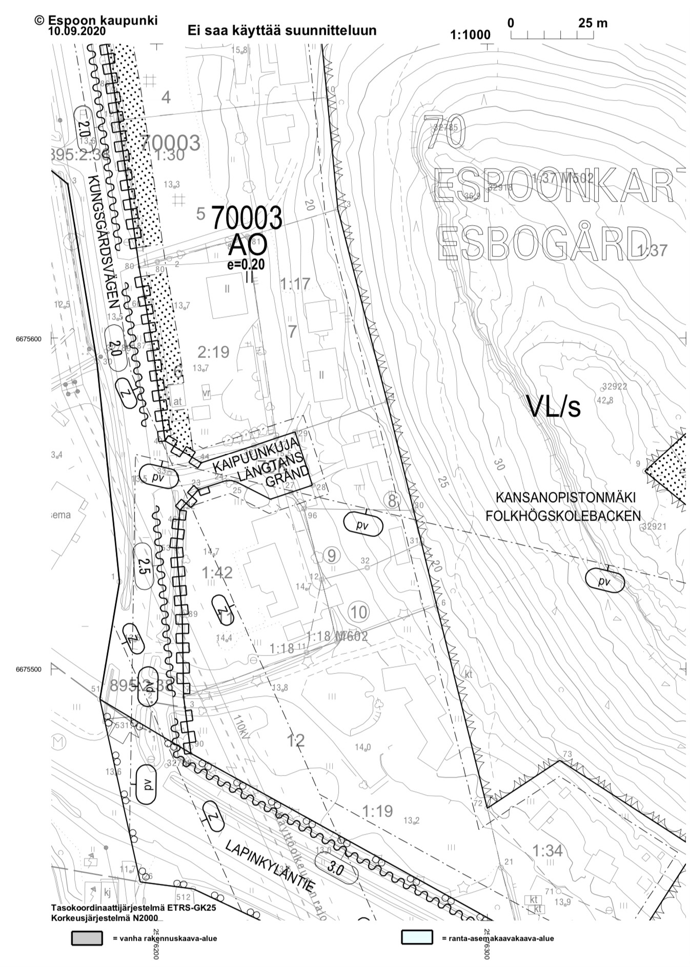 Tontin nro 9 (ympyrän sisällä)