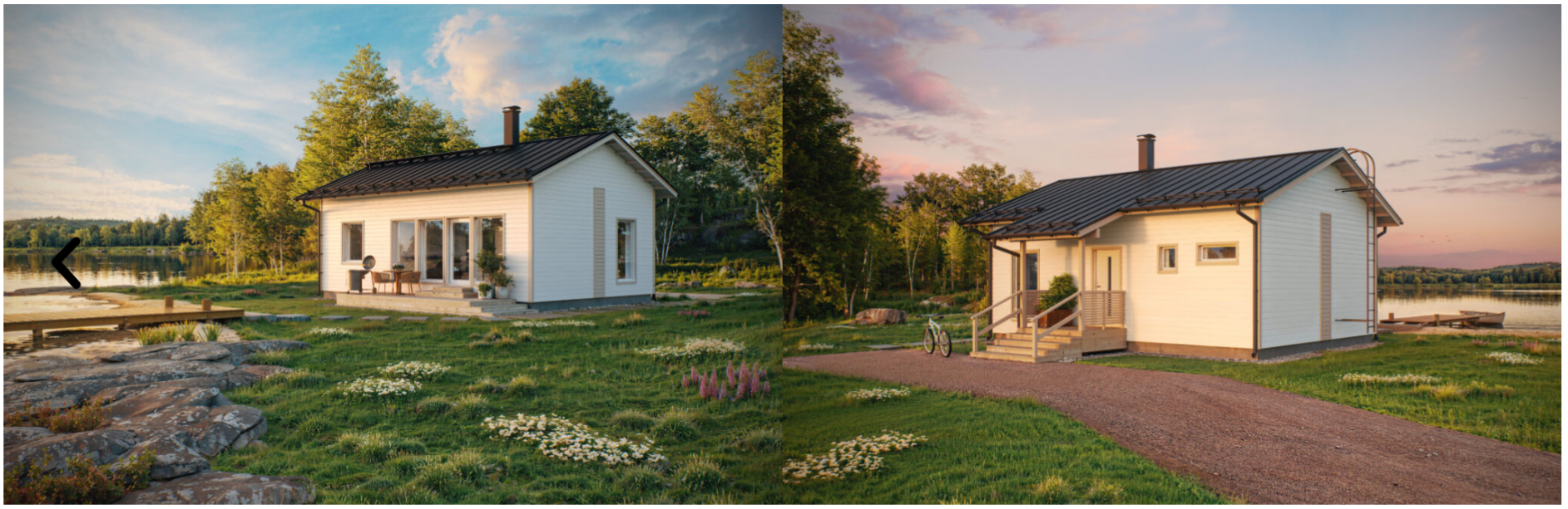 Kiiruna talot Kaakamo